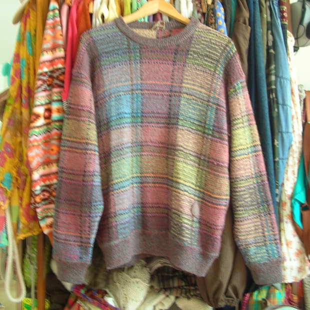 빈티지 니트 스웨터