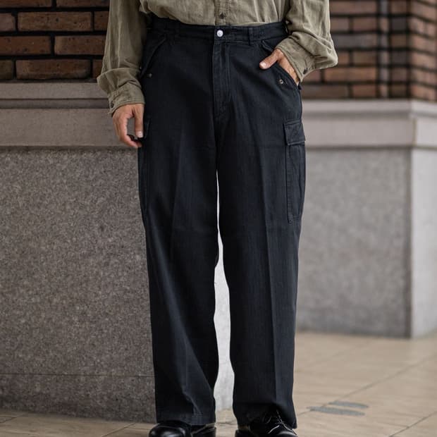 [3] 26aw 아프레쎄 빈티지 M51 팬츠 블랙