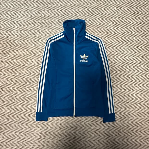 ADIDAS originals zipup blue