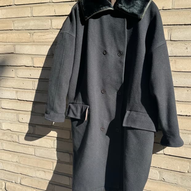 80s gianni versace coat