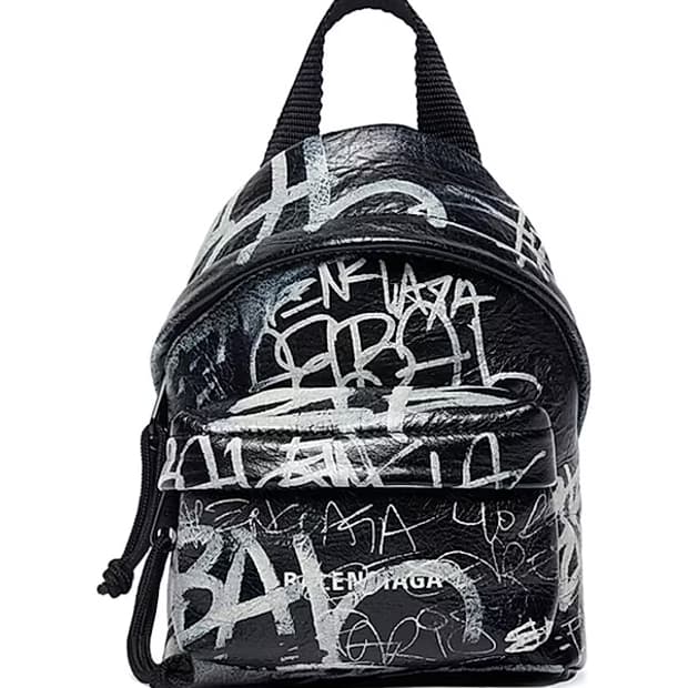 (~2/5, 코르티스 제임스 착용) 발렌시아가 익스플로러 백팩 블랙