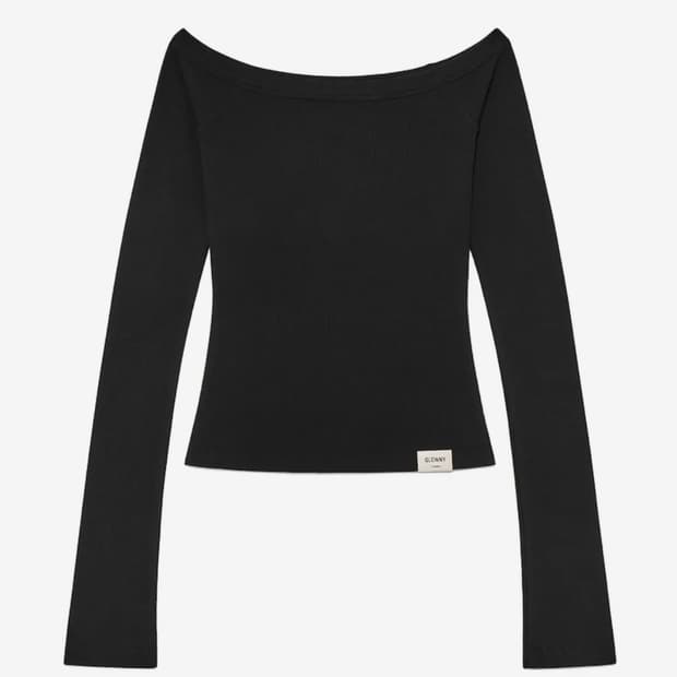 글로니 오프숄더 롱슬리브