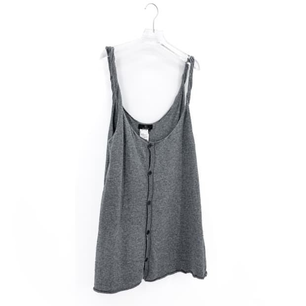  Y’s by 요지 야마모토 트위스트 스트링 니트 탑