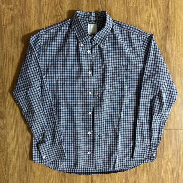 Visvim 체크 셔츠 M사이즈