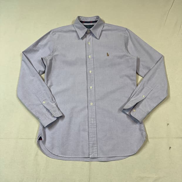 S) 폴로 랄프로렌 클래식 옥스포드 셔츠 커스텀핏 보라색