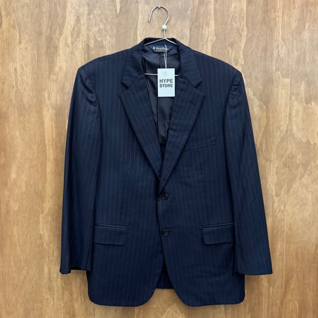 브룩스 브라더스 스트라이프 투버튼 자켓