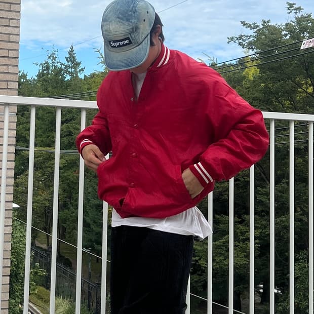 빈티지 스타디움 자켓