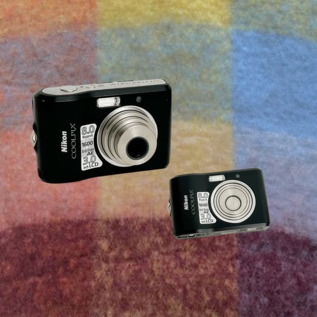 건전지디카!) 니콘 쿨픽스 l18 Coolpix 빈티지 디카