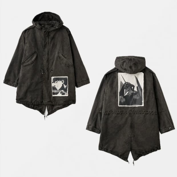 f.m.c.d 포스텍스 가먼츠 x 에반게리온 M-51 코트