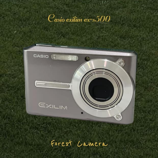 카시오 exilim ex-s500 디지털카메라 빈티지디카