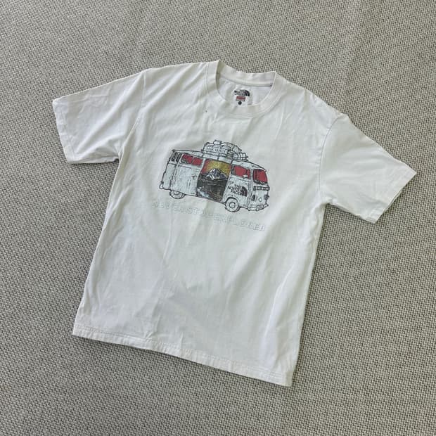 L 노스페이스 그래픽 라운드 반팔티 0417D