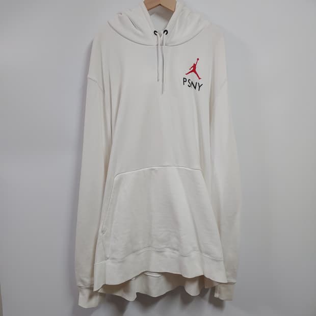 [XL] 나이키 조던 x PSNY 후드 화이트
