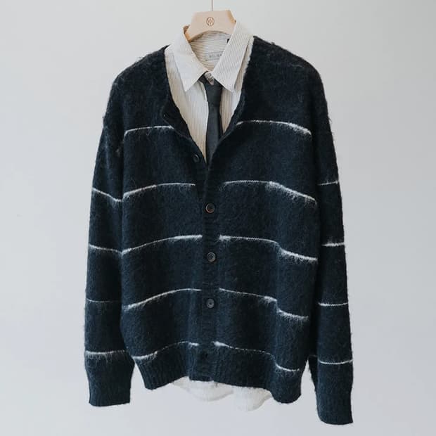 [05] 벨리에 브러쉬드 탐 가디건