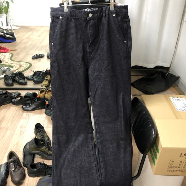 커브드플레어데님 L