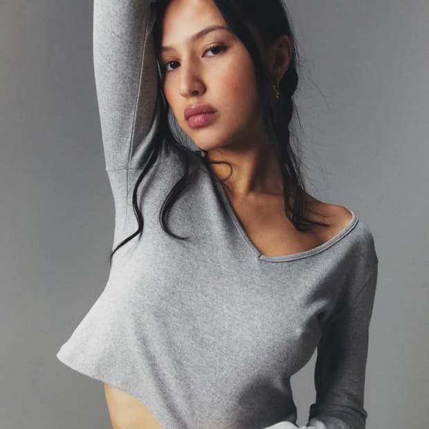 글로니 glowny G CLASSIC V-NECK LONG SLEEVE 