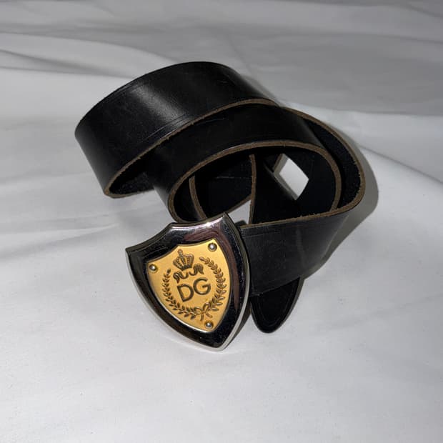 돌체앤가바나 아카이브 쉴드 벨트