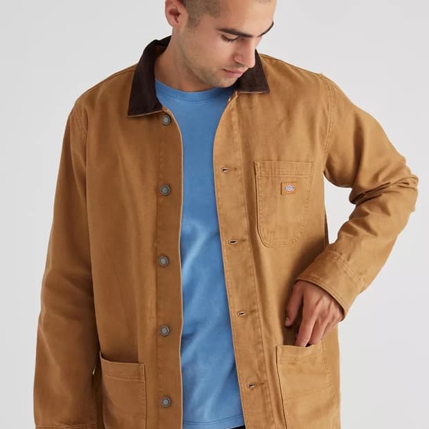 [L] 디키즈 캔버스 코듀로이 칼라 워크 덕 자켓