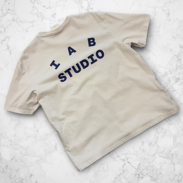 [XL] 아이앱스튜디오 IAB STUDIO 반팔 티셔츠 화이트 C516