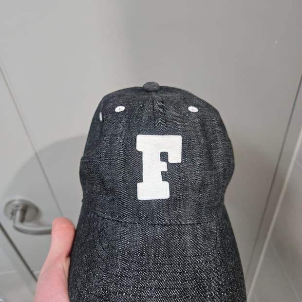 풀카운트 F로고 블랙 볼캡