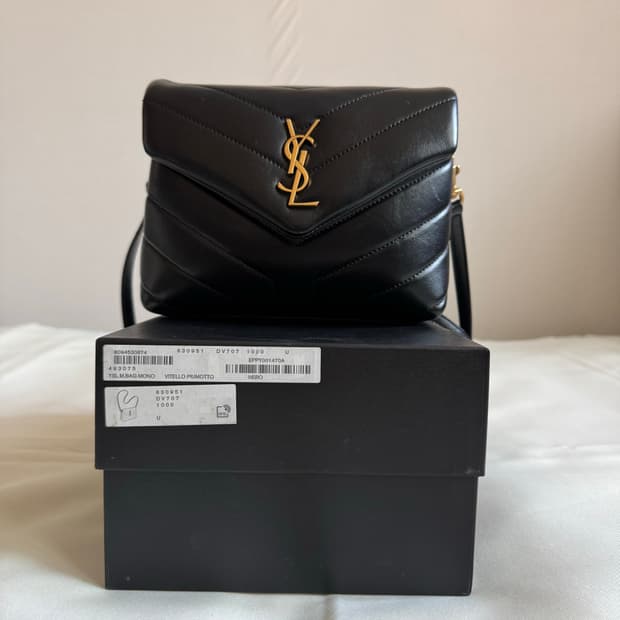 생로랑 루루 토이 크로스백 금잩