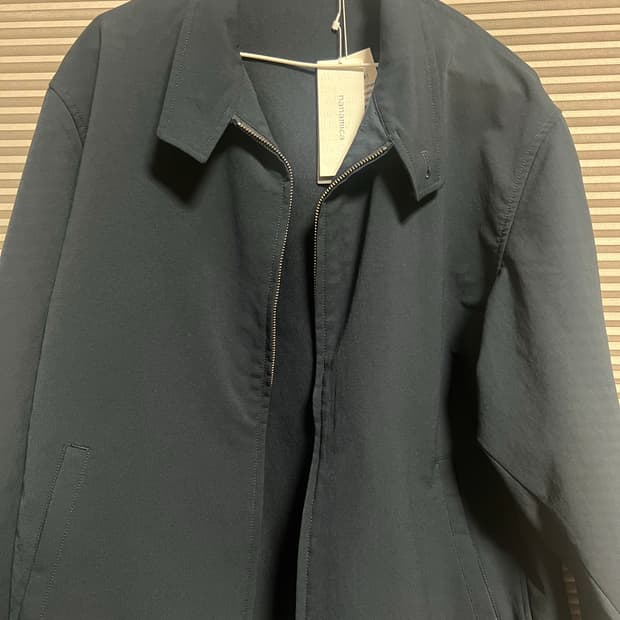 [M] 나나미카 알파드라이 크루 자켓 네이비