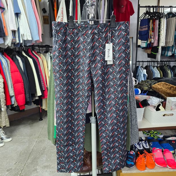 볼빅 패턴 골프 남성 바지 (1432)