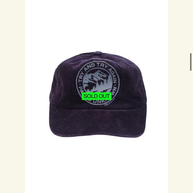 컬렉트피시스 TATA CORDUROY CAP (PURPLE)