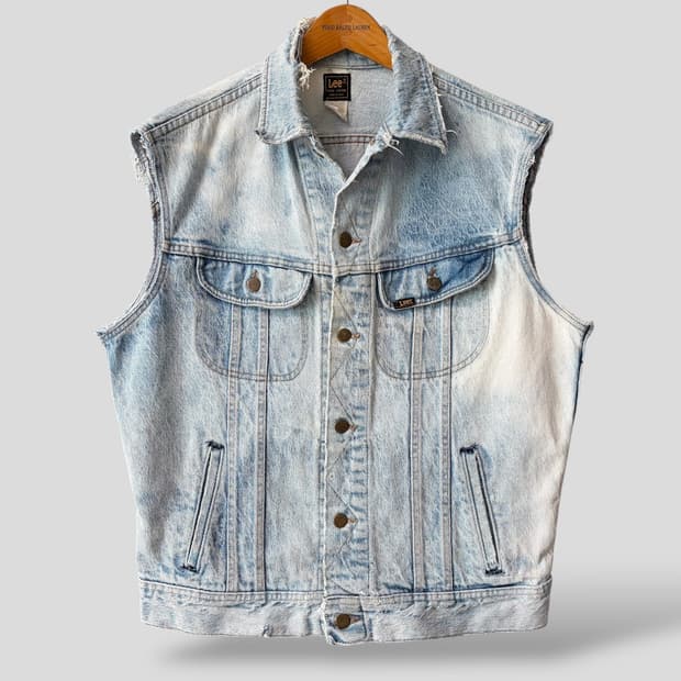 (M)70s Lee 리 빈티지 데님 베스트 