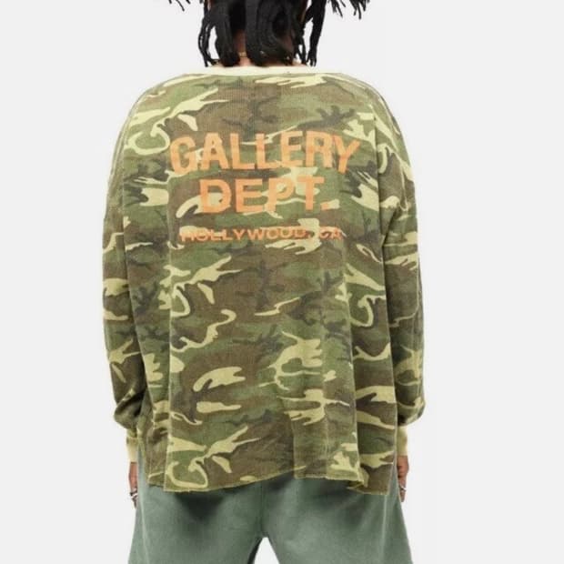Gallery dept 카모 와플 롱슬리브