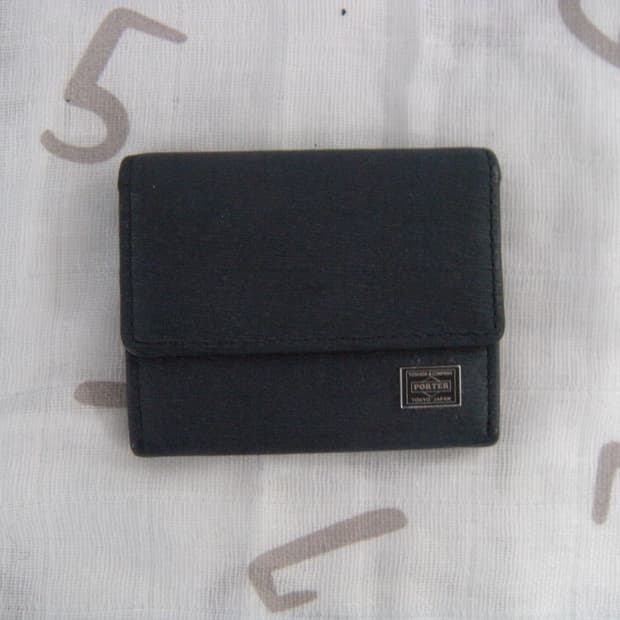 요시다 포터 네이비 커런트 코인 케이스 네이비