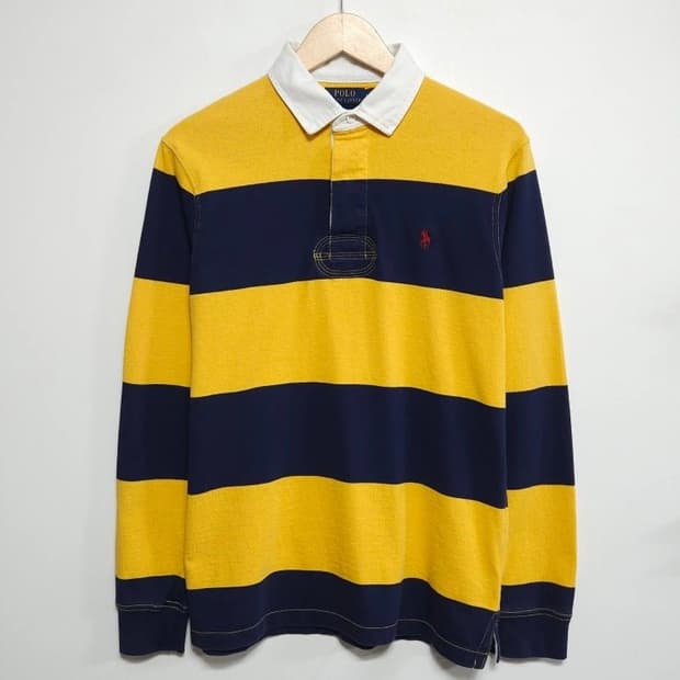 95~100 Polo Ralph 폴로 랄프로렌 럭비 카라티 옐로우