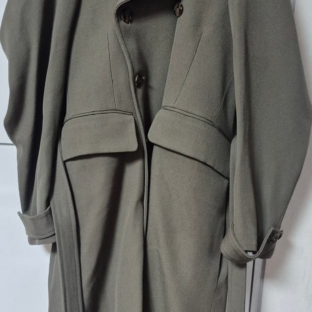 Vetements 17fw over shoulder coat