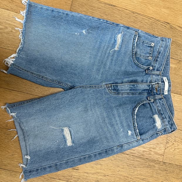 마뗑킴 카프리 팬츠 