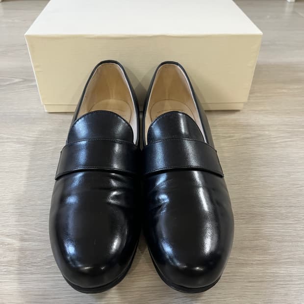 풋더코쳐 foot the coacher  프렌치 로퍼 블랙 9 (270)