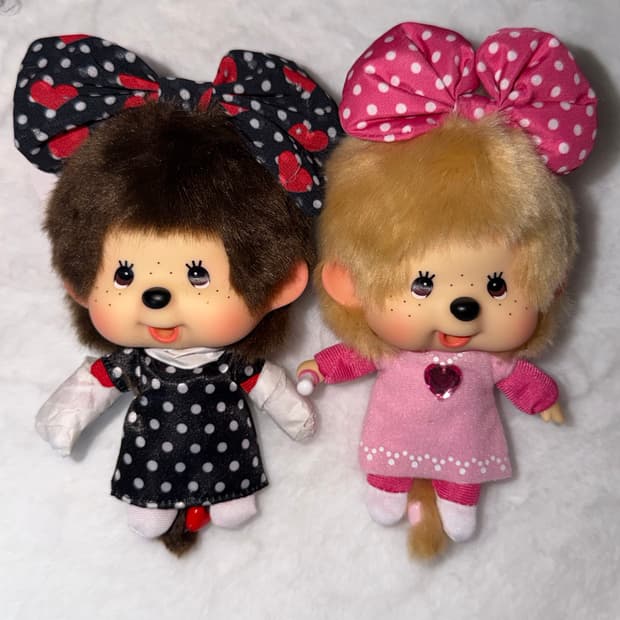 홍콩 빅헤드 도트 몬치치🖤💗