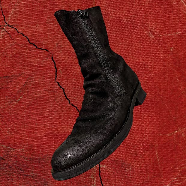 Alfredo bannister 90s 롱 드레이프 오일워시드 부츠 42