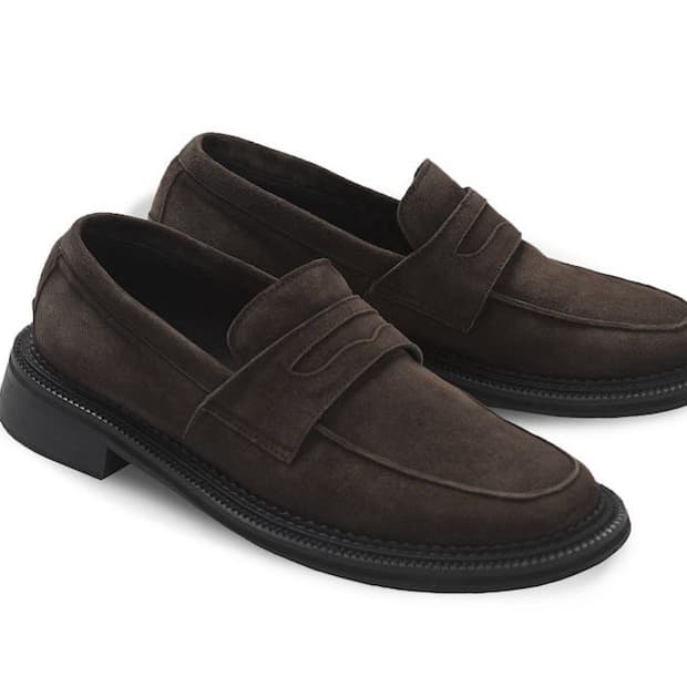 stu office 스웨이드 페니 로퍼(44)