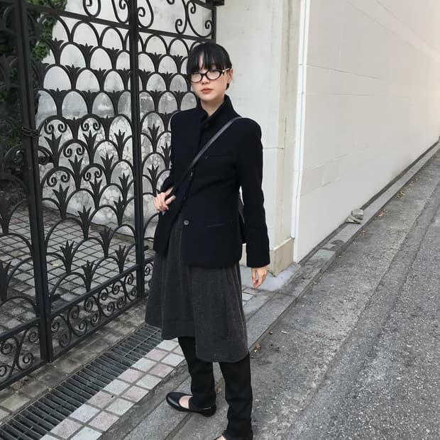 에옹쓰 Ka half coat