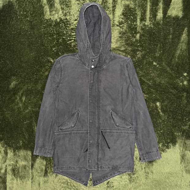 [L] 00s BEAMS 빔즈 빈티지 워싱 M51 피쉬테일 파카 자켓