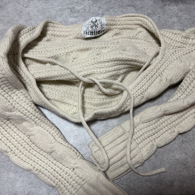 쓰리타임즈 22 볼레로 가디건