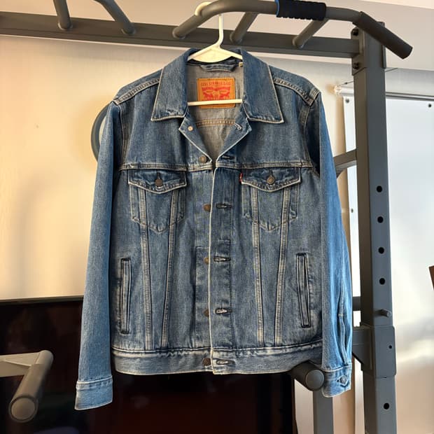 리바이스 타입3 트러커, 데님자켓(s사이즈 72334-0130)