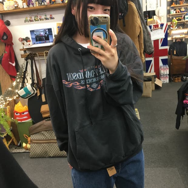 할리데이비슨 후드 티셔츠