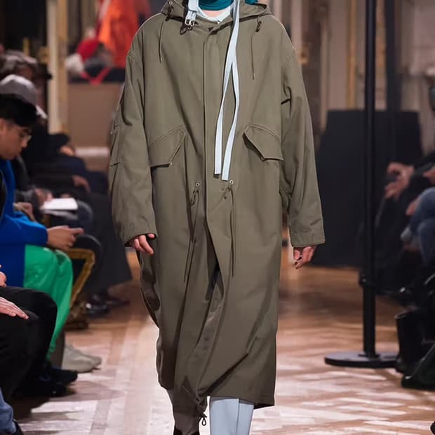 라프시몬스 19fw 롱 파카
