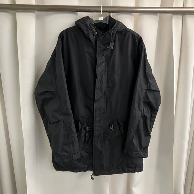 폴로 랄프로렌 블랙 유틸리티 후드 나일론 쉘 파카 95