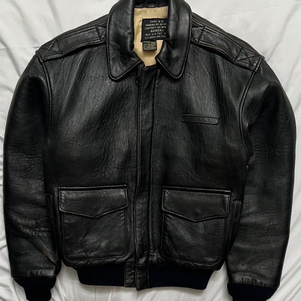 아비렉스 A-2 가죽자켓