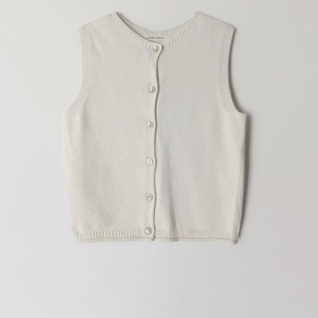 낫띵리튼 renne knit vest