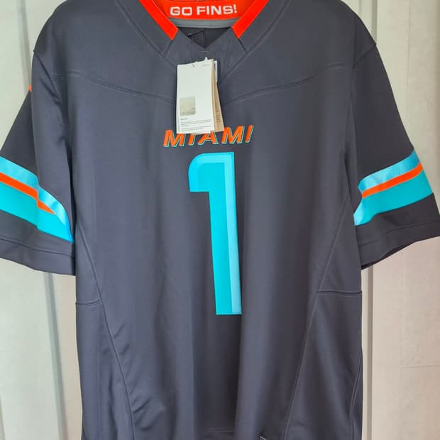 나이키 NFL 미식축구 마이애미 라이벌리 리미티드 유니폼 져지 XL