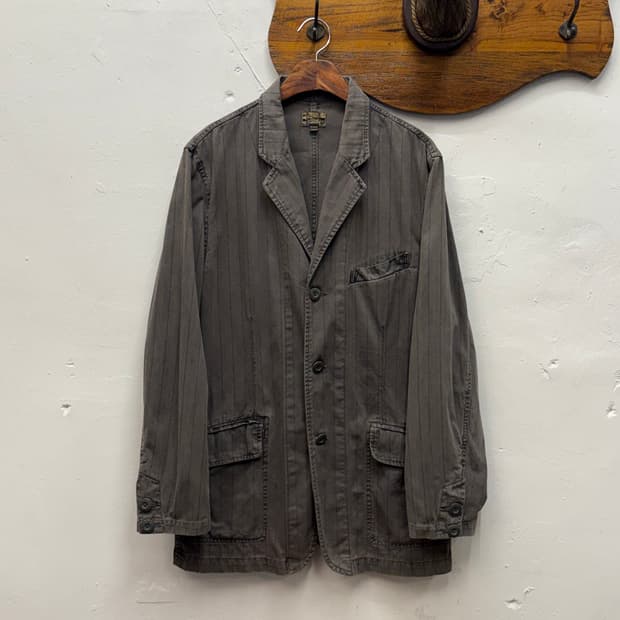 Savigny Herringbone Stripe Work Jacket