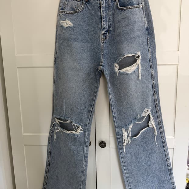 커렌트 데님 팬츠