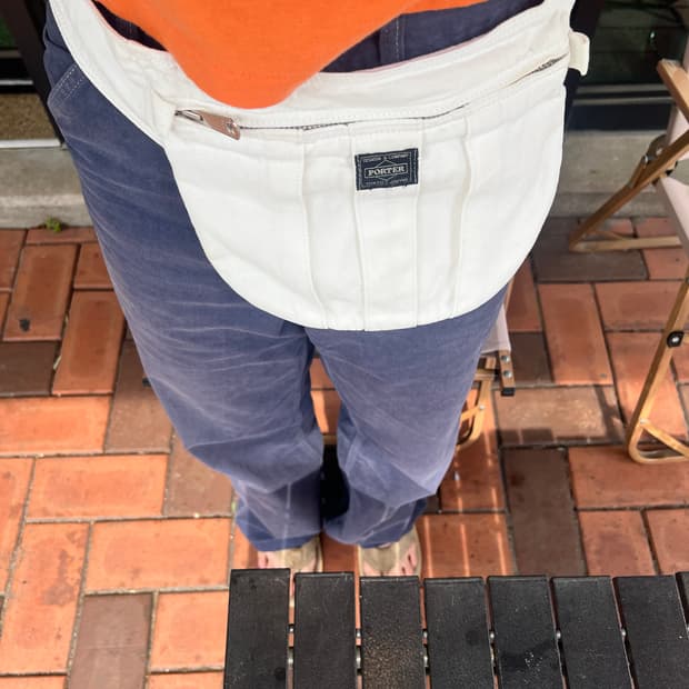 PORTER-BELT BAG (White)
